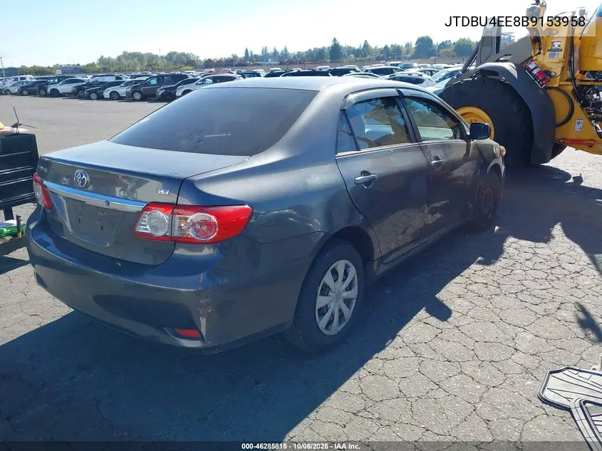2011 TOYOTA COROLLA VIN JTDBU4EE8B9153958 — фото 4