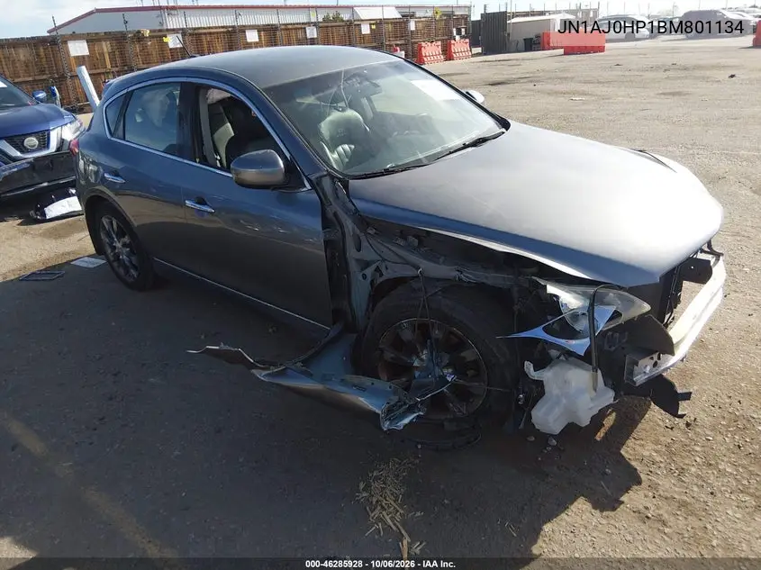INFINITI EX 2011, VIN JN1AJ0HP1BM801134