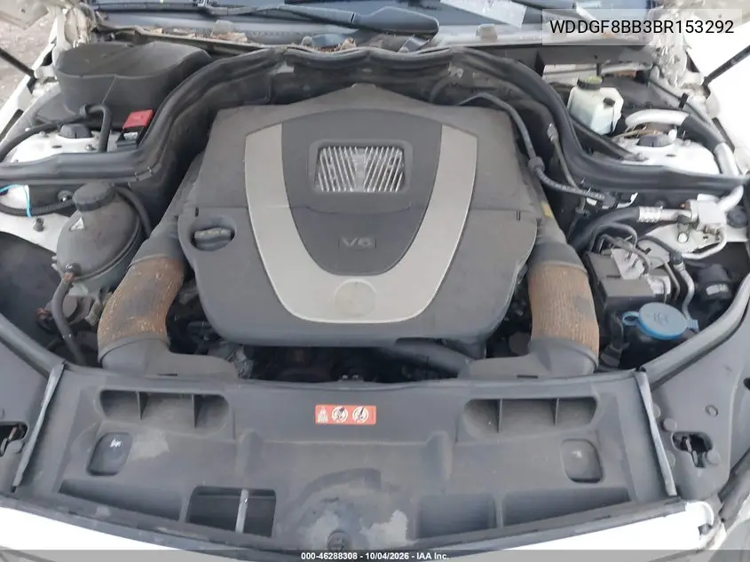 2011 MERCEDES C-KLASSE VIN WDDGF8BB3BR153292 — фото 10