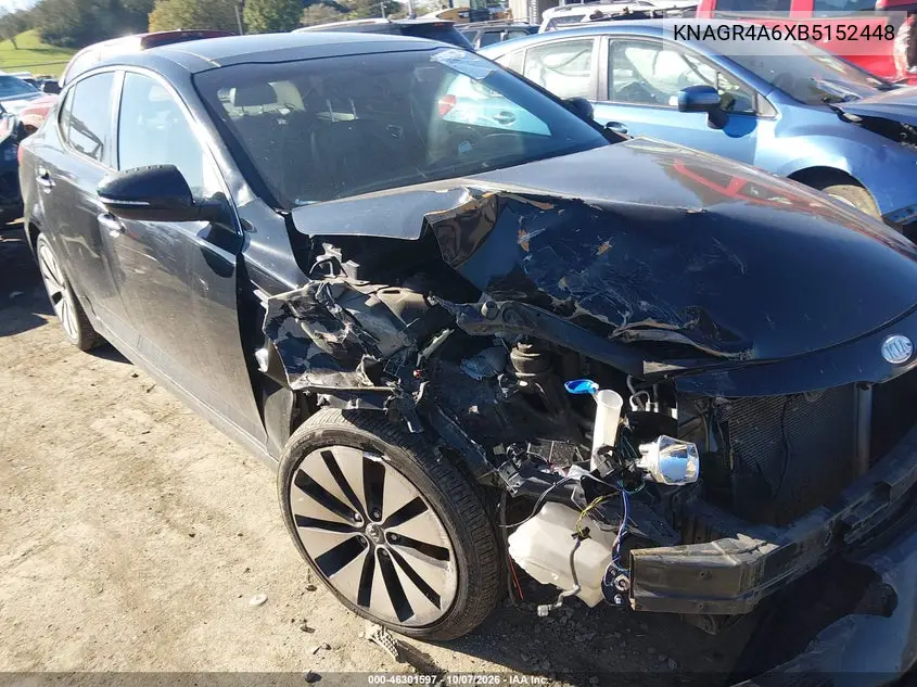 KIA OPTIMA 2011, VIN KNAGR4A6XB5152448