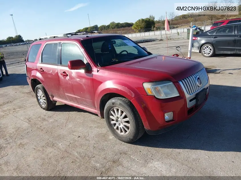 MERCURY MARINER 2011, VIN 4M2CN9HGXBKJ07823