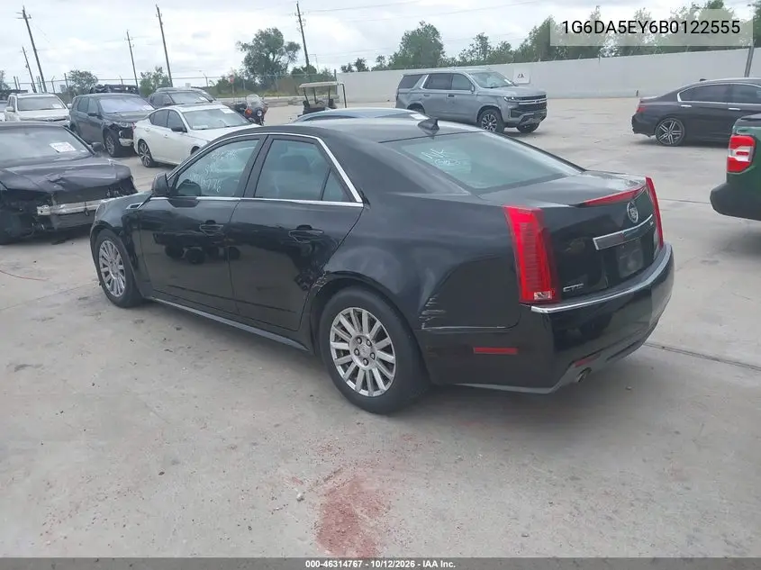 2011 CADILLAC CTS VIN 1G6DA5EY6B0122555 — фото 3