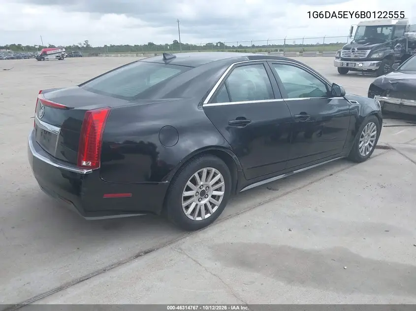 2011 CADILLAC CTS VIN 1G6DA5EY6B0122555 — фото 4