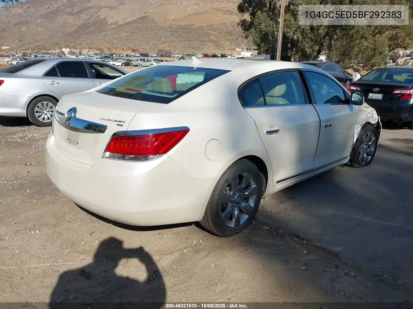 2011 BUICK LACROSSE VIN 1G4GC5ED5BF292383 — фото 4