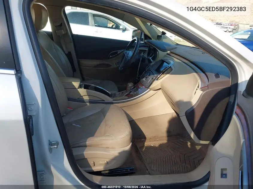 2011 BUICK LACROSSE VIN 1G4GC5ED5BF292383 — фото 5