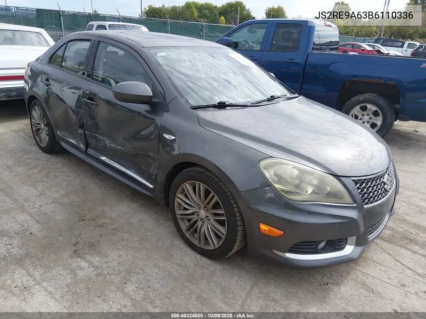 SUZUKI KIZASHI 2011, VIN JS2RE9A63B6110336