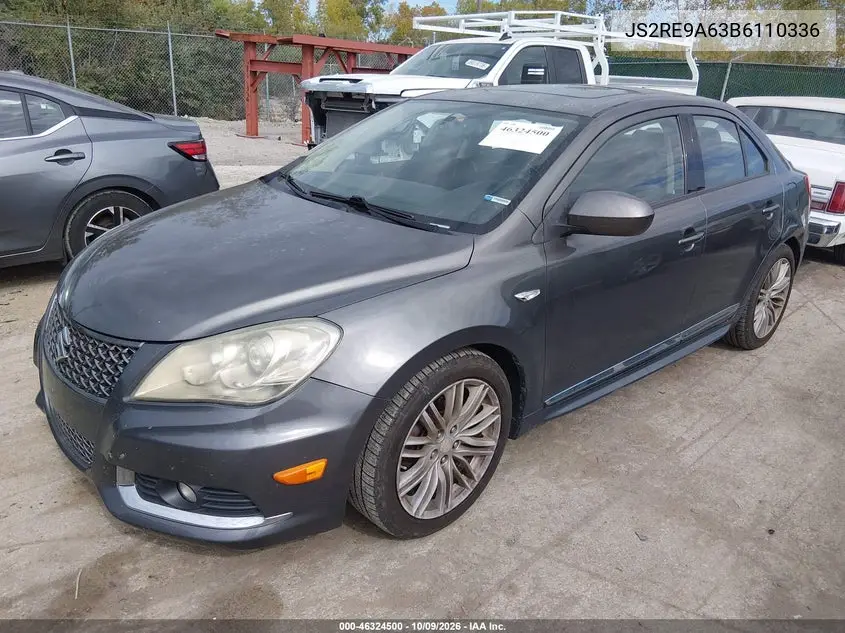 2011 SUZUKI KIZASHI VIN JS2RE9A63B6110336 — фото 2