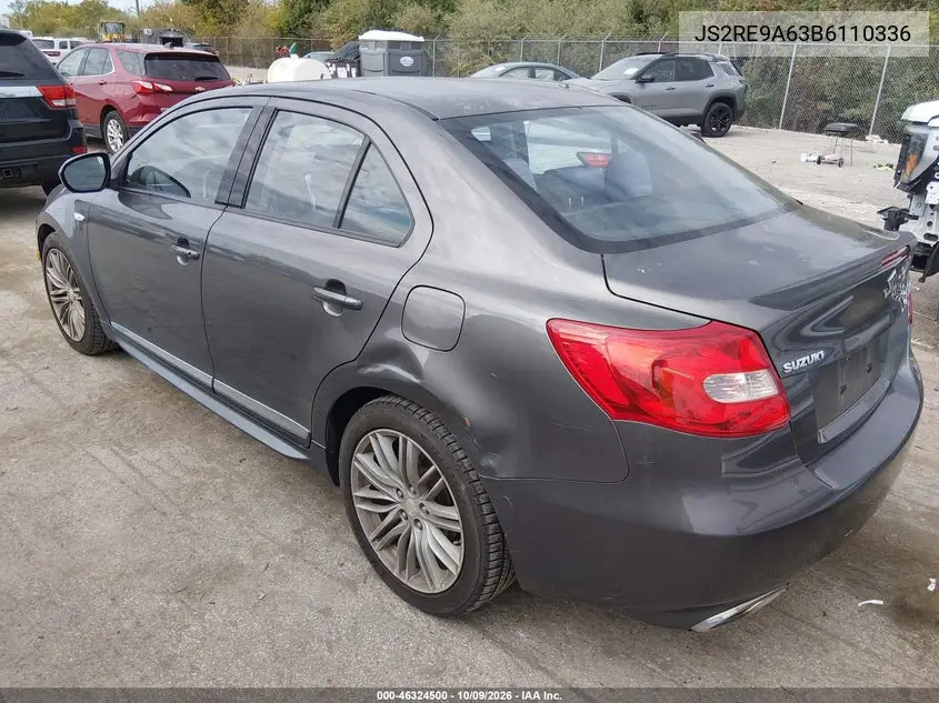 2011 SUZUKI KIZASHI VIN JS2RE9A63B6110336 — фото 3