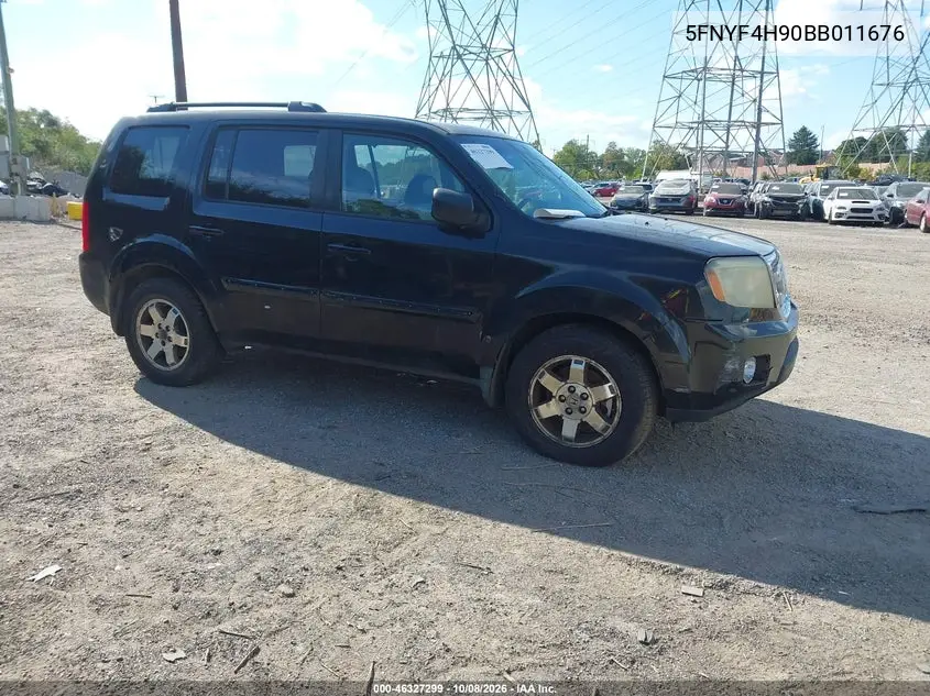 HONDA PILOT 2011, VIN 5FNYF4H90BB011676