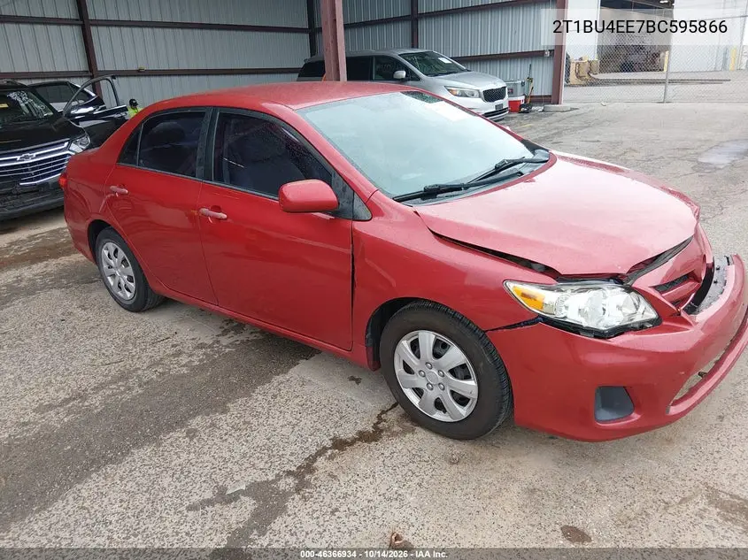 TOYOTA COROLLA 2011, VIN 2T1BU4EE7BC595866