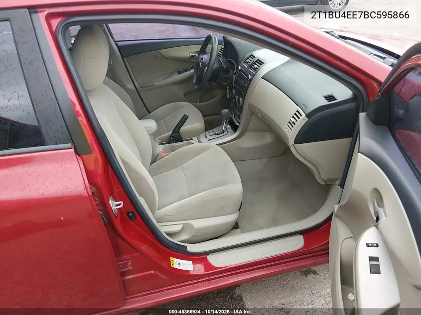2011 TOYOTA COROLLA VIN 2T1BU4EE7BC595866 — фото 5