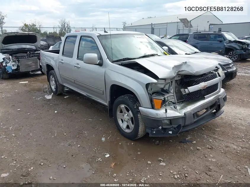 CHEVROLET COLORADO 2011, VIN 1GCDSCFE5B8128268