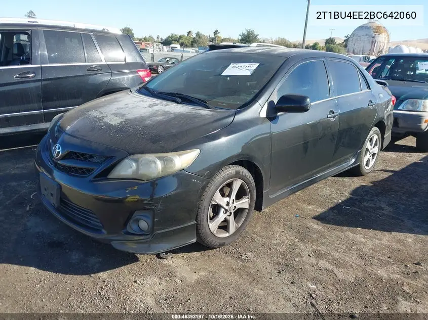 2011 TOYOTA COROLLA VIN 2T1BU4EE2BC642060 — фото 2