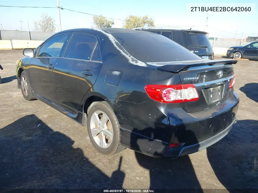 2011 TOYOTA COROLLA VIN 2T1BU4EE2BC642060 — фото 3