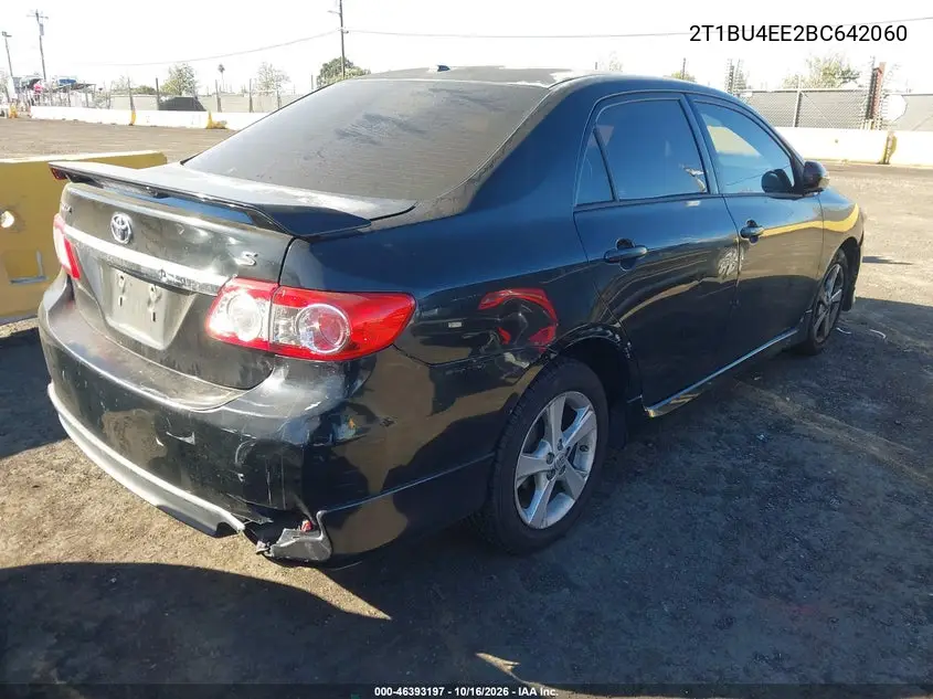 2011 TOYOTA COROLLA VIN 2T1BU4EE2BC642060 — фото 4