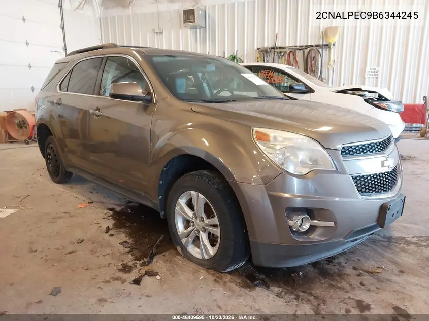 CHEVROLET EQUINOX 2011, VIN 2CNALPEC9B6344245