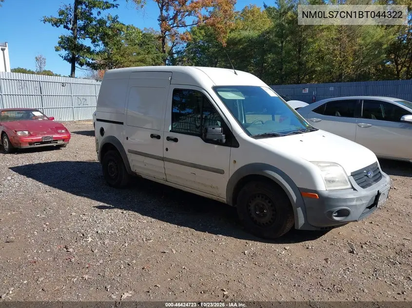 FORD TRANSIT CONNECT 2011, VIN NM0LS7CN1BT044322