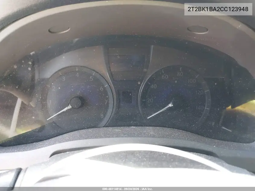 2012 LEXUS RX VIN 2T2BK1BA2CC123948 — фото 7