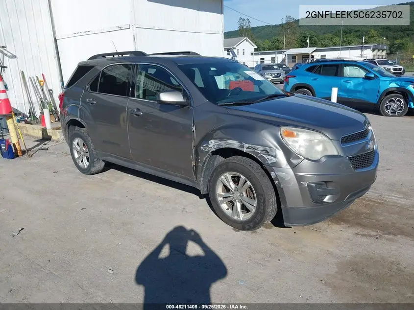 CHEVROLET EQUINOX 2012, VIN 2GNFLEEK5C6235702
