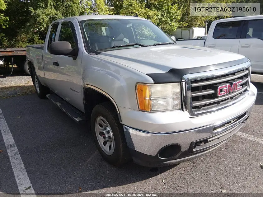 GMC SIERRA 2012, VIN 1GTR2TEA6CZ195610