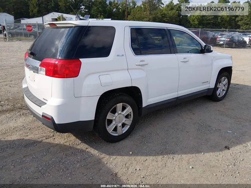 2012 GMC TERRAIN VIN 2GKFLREK2C6196779 — фото 4