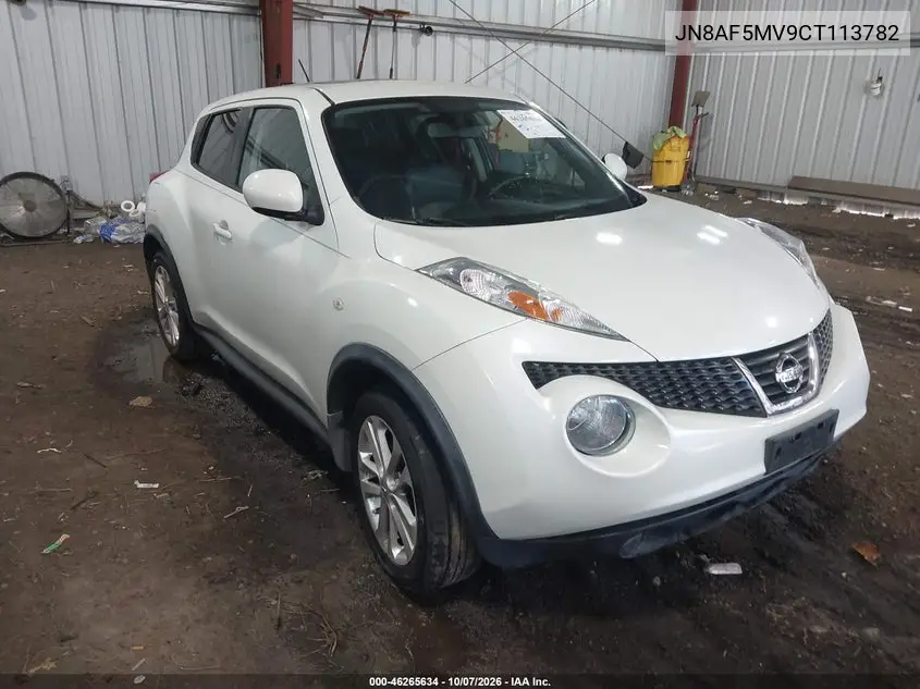NISSAN JUKE 2012, VIN JN8AF5MV9CT113782