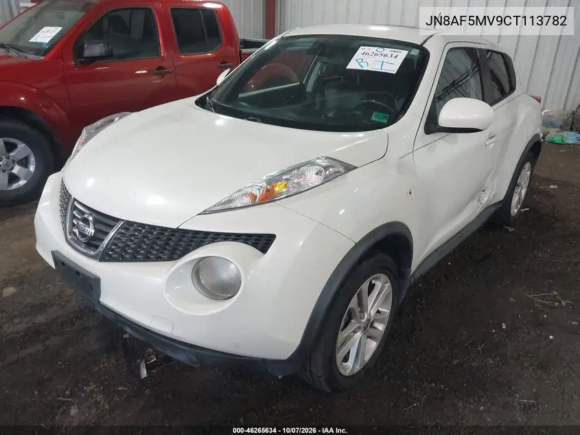 2012 NISSAN JUKE VIN JN8AF5MV9CT113782 — фото 2