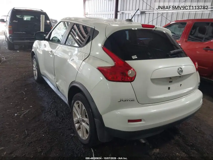2012 NISSAN JUKE VIN JN8AF5MV9CT113782 — фото 3