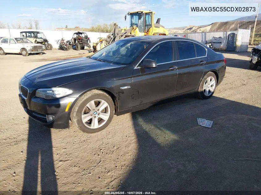 2012 BMW 5ER VIN WBAXG5C55CDX02873 — фото 2