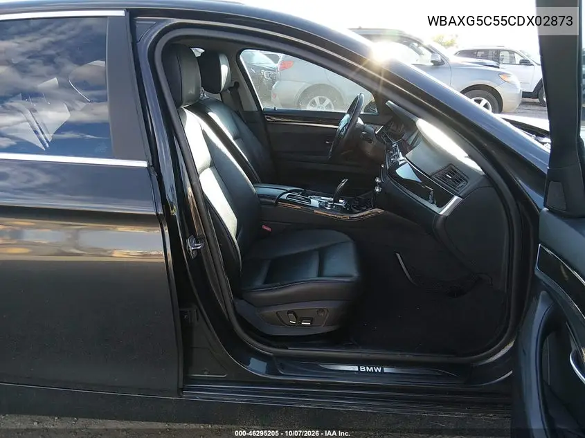2012 BMW 5ER VIN WBAXG5C55CDX02873 — фото 5