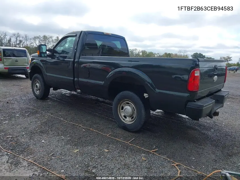 2012 FORD F250 VIN 1FTBF2B63CEB94583 — фото 3