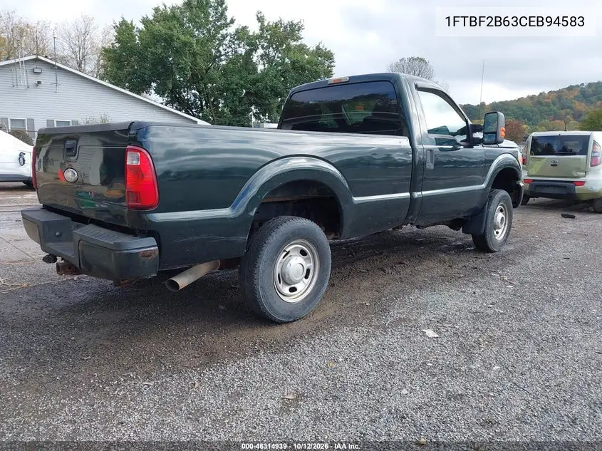 2012 FORD F250 VIN 1FTBF2B63CEB94583 — фото 4