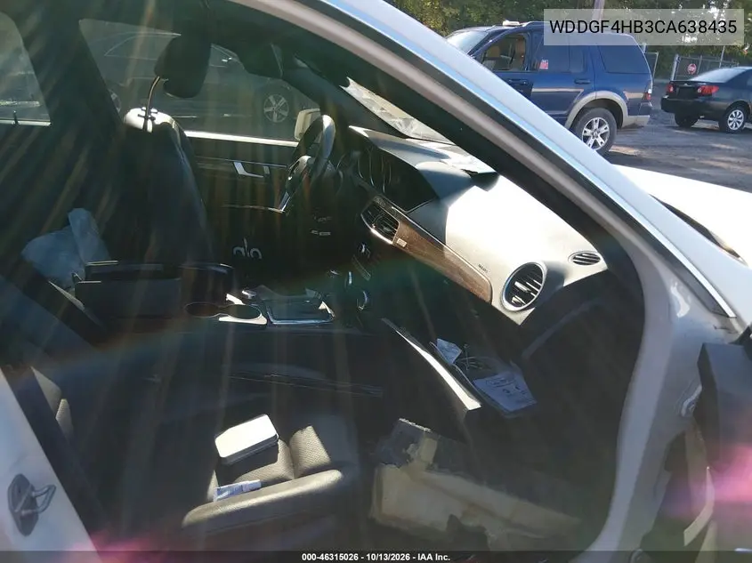 2012 MERCEDES C-KLASSE VIN WDDGF4HB3CA638435 — фото 5