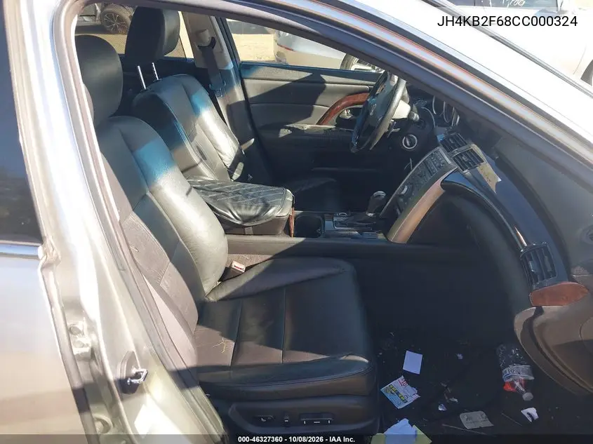 2012 ACURA RL VIN JH4KB2F68CC000324 — фото 5