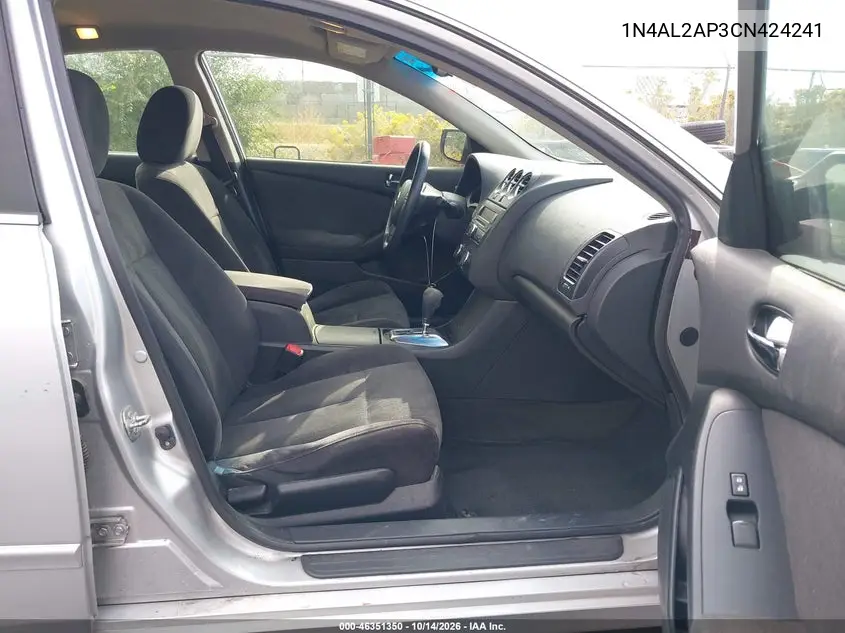 2012 NISSAN ALTIMA VIN 1N4AL2AP3CN424241 — фото 5