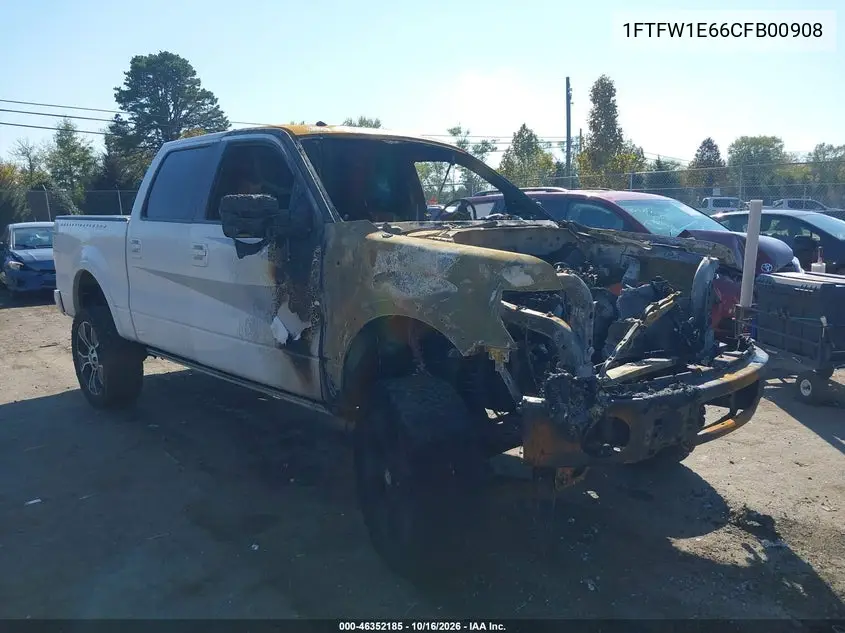 FORD F-150 2012, VIN 1FTFW1E66CFB00908