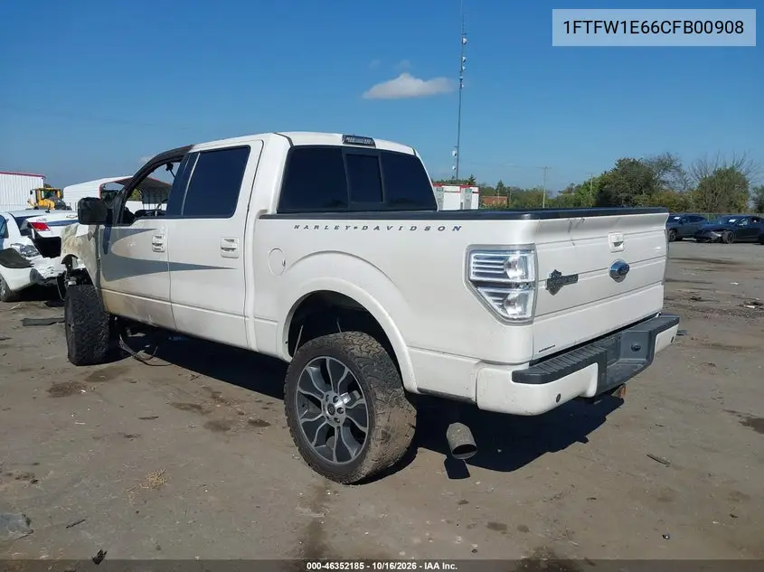 2012 FORD F-150 VIN 1FTFW1E66CFB00908 — фото 3