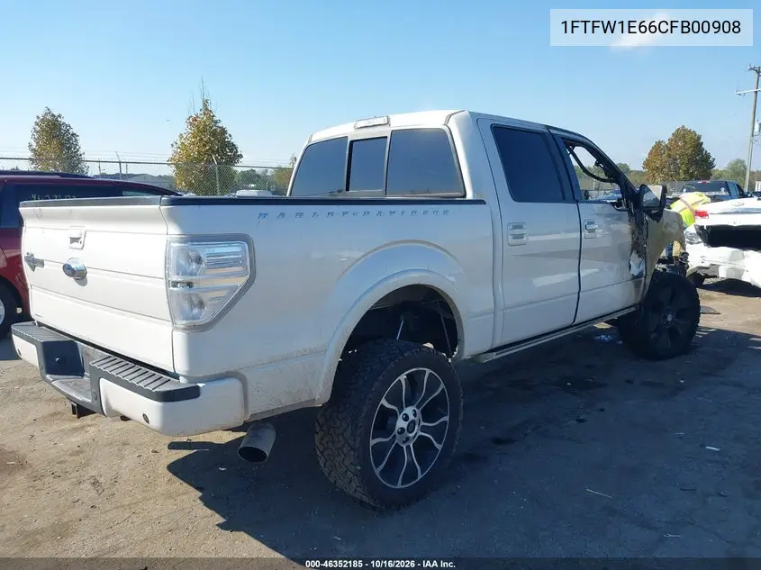 2012 FORD F-150 VIN 1FTFW1E66CFB00908 — фото 4