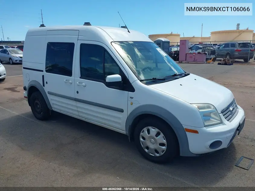 FORD TRANSIT CONNECT 2012, VIN NM0KS9BNXCT106066