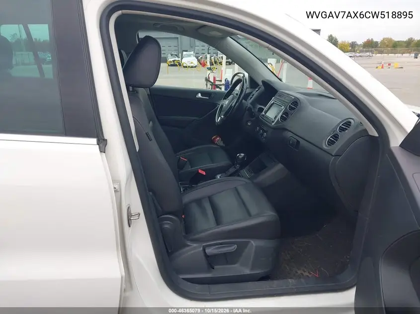 2012 VOLKSWAGEN TIGUAN VIN WVGAV7AX6CW518895 — фото 5