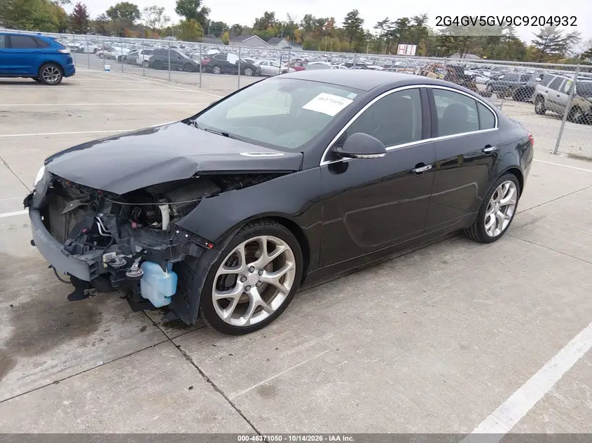 2012 BUICK REGAL VIN 2G4GV5GV9C9204932 — фото 2