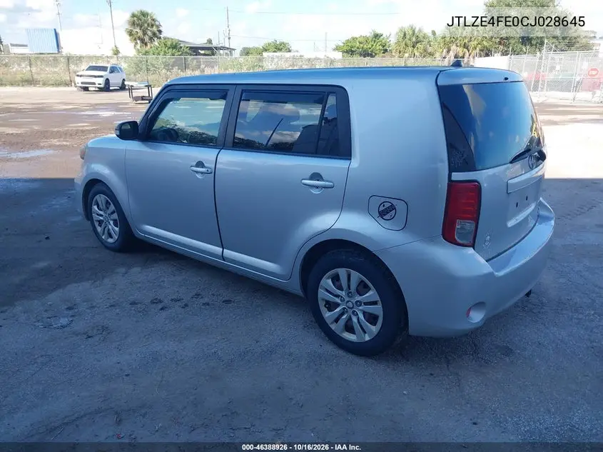 2012 SCION XB VIN JTLZE4FE0CJ028645 — фото 3