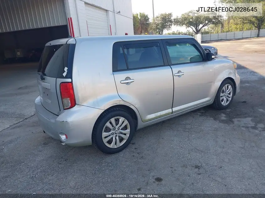 2012 SCION XB VIN JTLZE4FE0CJ028645 — фото 4