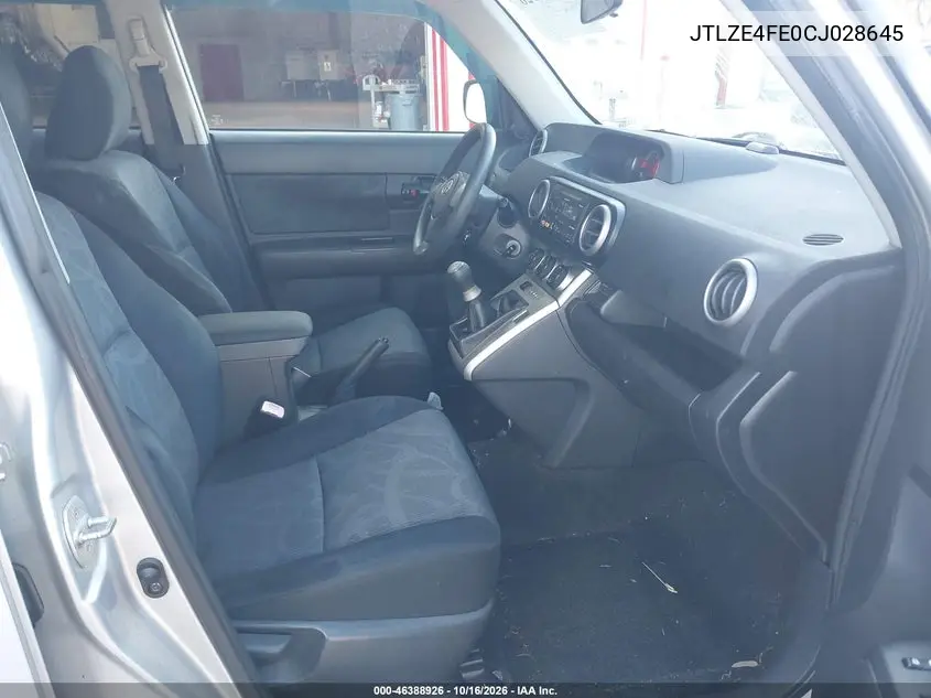 2012 SCION XB VIN JTLZE4FE0CJ028645 — фото 5