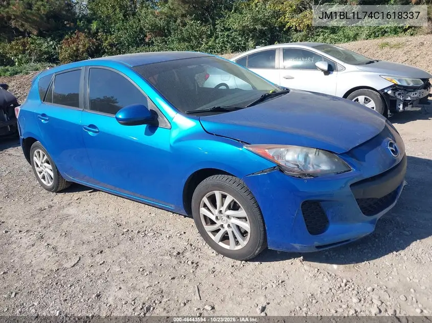 MAZDA 3 2012, VIN JM1BL1L74C1618337