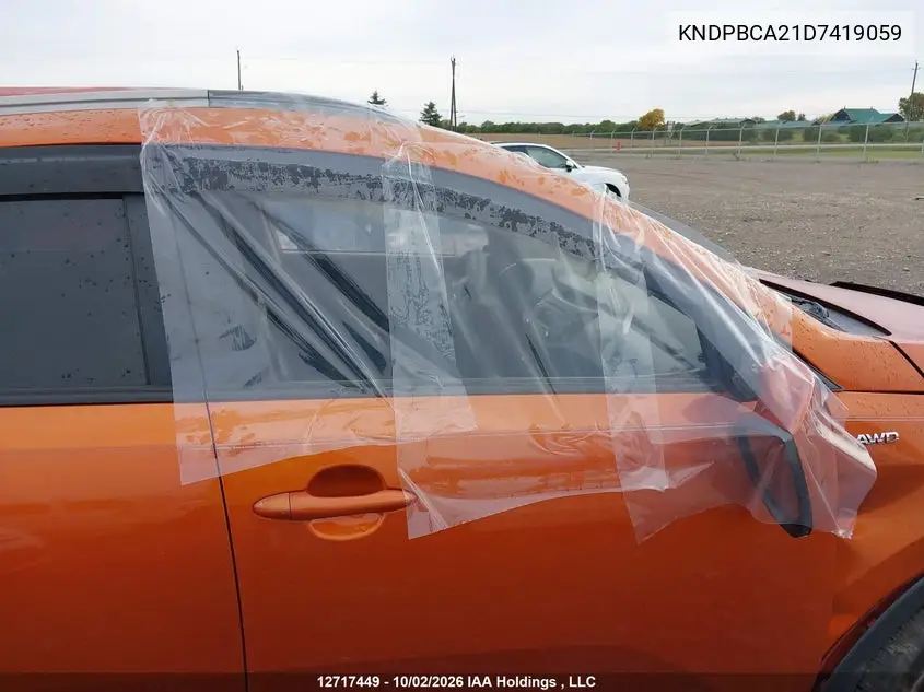2013 KIA SPORTAGE VIN KNDPBCA21D7419059 — фото 23