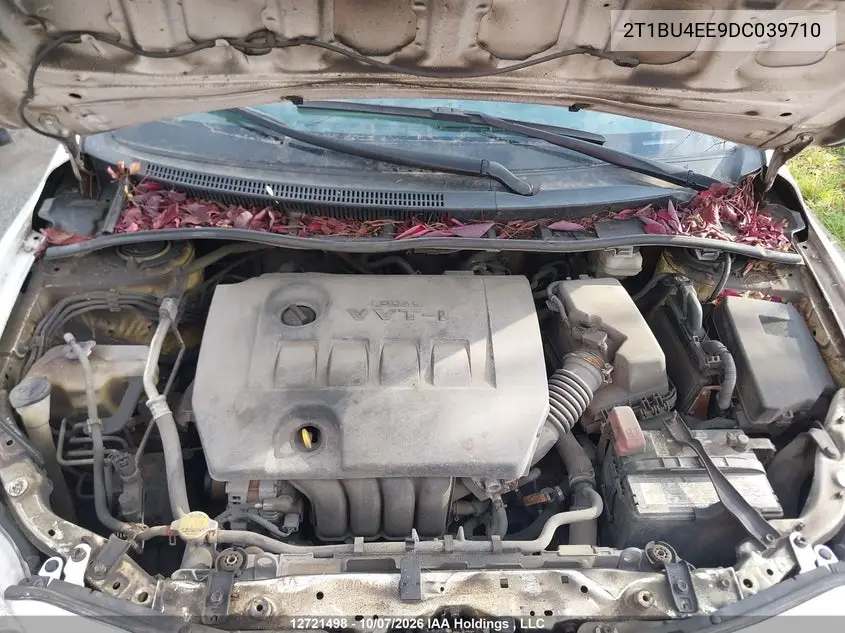 2013 TOYOTA COROLLA VIN 2T1BU4EE9DC039710 — фото 10