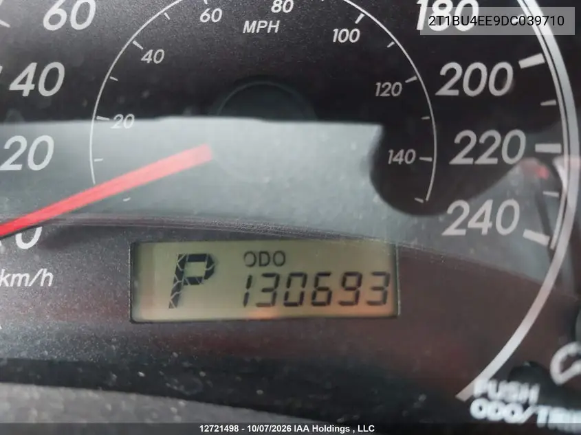 2013 TOYOTA COROLLA VIN 2T1BU4EE9DC039710 — фото 15