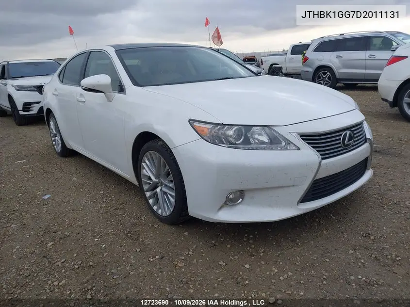 LEXUS ES 2013, VIN JTHBK1GG7D2011131