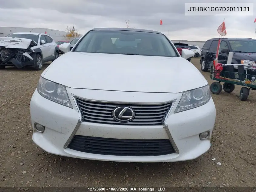 2013 LEXUS ES VIN JTHBK1GG7D2011131 — фото 12